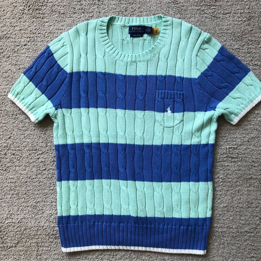 Polo Ralph Lauren Short Sleeve Sweater.